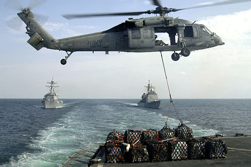 Vertical replenishment